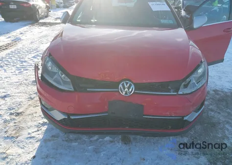 2017 Volkswagen Golf Alltrack S из США, поврежденный, VIN 3VWH17AU6HM510370